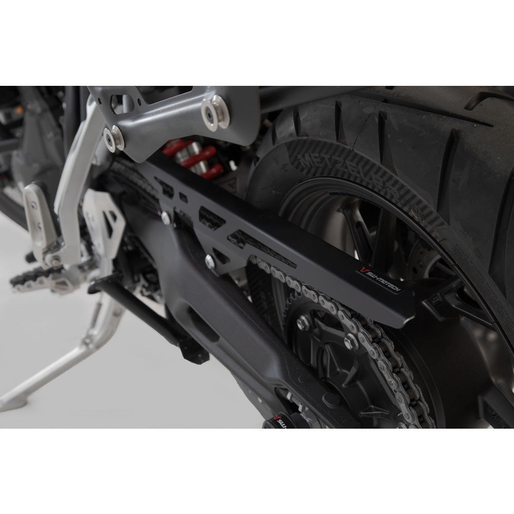 Chain guard. Black. Triumph Tiger 900/ GT/ Rally/ Pro (19-). (KTS.11.953.10000/B)