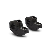 Bar back for diam 22 mm handlebar. H=30 mm. Back 21 mm. Black. (LEH.00.039.21001/B)