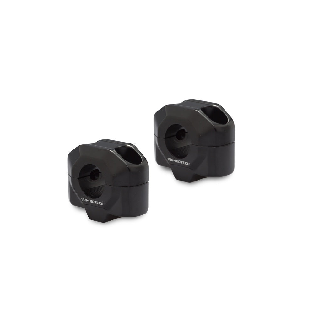 Bar riser for diam 22 mm handlebar. H=20 mm. Black. (LEH.00.039.22001.20/B)