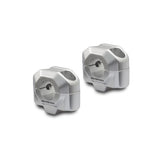 Bar riser for diam 22 mm handlebar. H=20 mm. Silver. (LEH.00.039.22001.20/S)