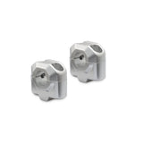 Bar riser for diam 22 mm handlebar.H=25 mm. Silver.(LEH.00.039.22001.25/S)