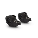 Bar back for diam 28 mm handlebar. H=30 mm. Back 22 mm. Black. (LEH.00.039.23100/B)