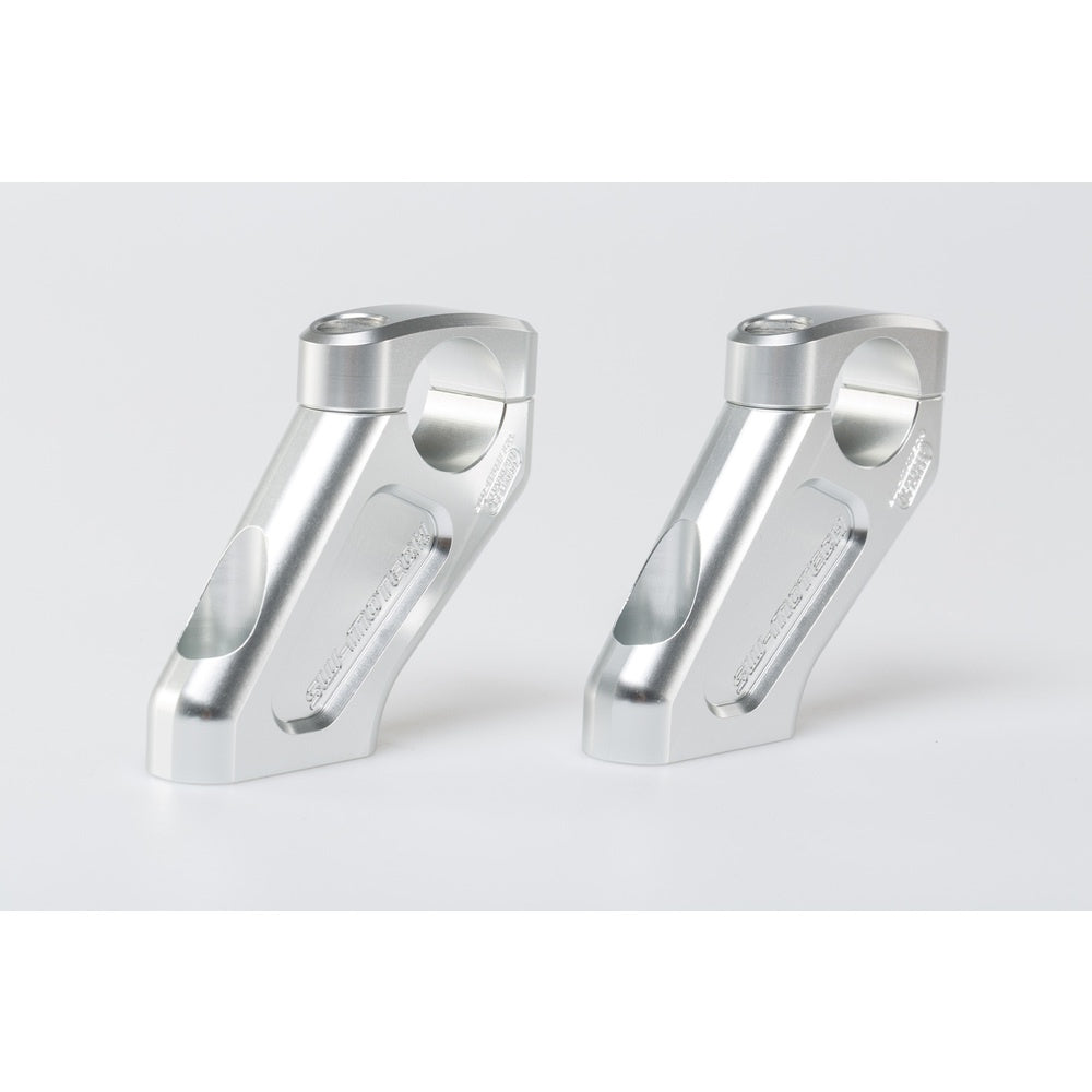 Bar back.H=20 mm. Back 30 mm. Silver. BMW R1200GS.(LEH.07.039.12200/S)