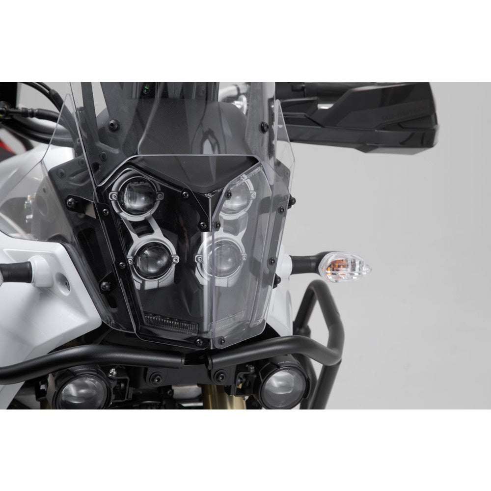 Headlight guard. Bracket with PVC panel. Yamaha Tenere 700 (19-). (LPS.06.799.10001/B)