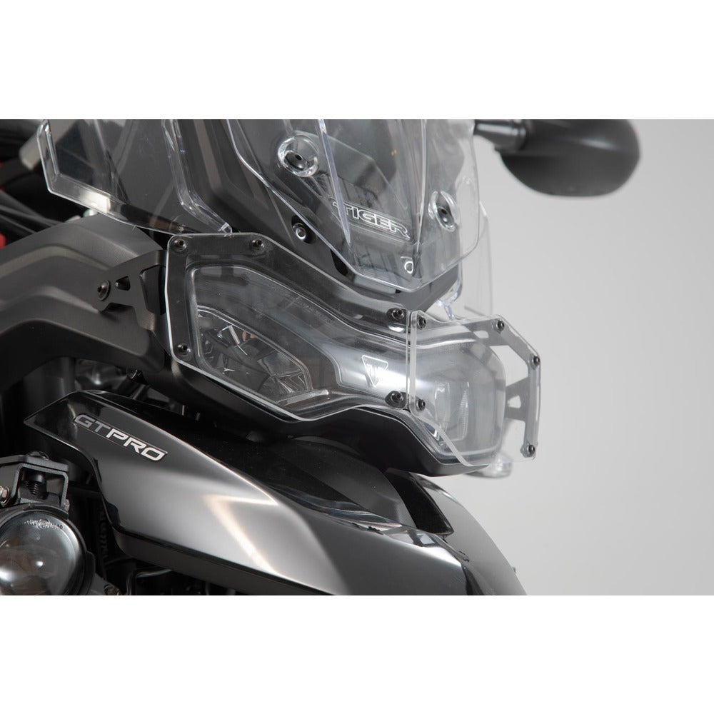 Headlight guard. Grille. Black. Triumph Tiger 900/ GT/ Rally/ Pro (21-23). (LPS.11.953.10000/B)