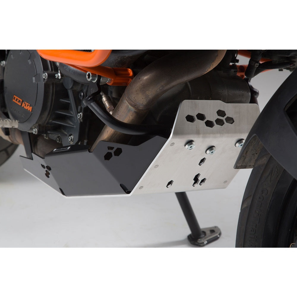 Engine guard.Black/Silver. KTM 1090 Adv, 1190 Adv/R, 1290 SAdv.(MSS.04.657.10001)