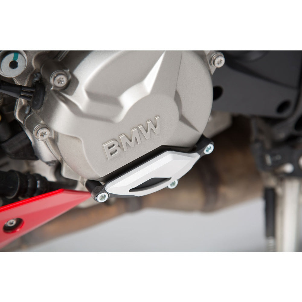 Engine Case Protector.Black/silver. BMW S1000R / RR / XR.(MSS.07.540.10000)