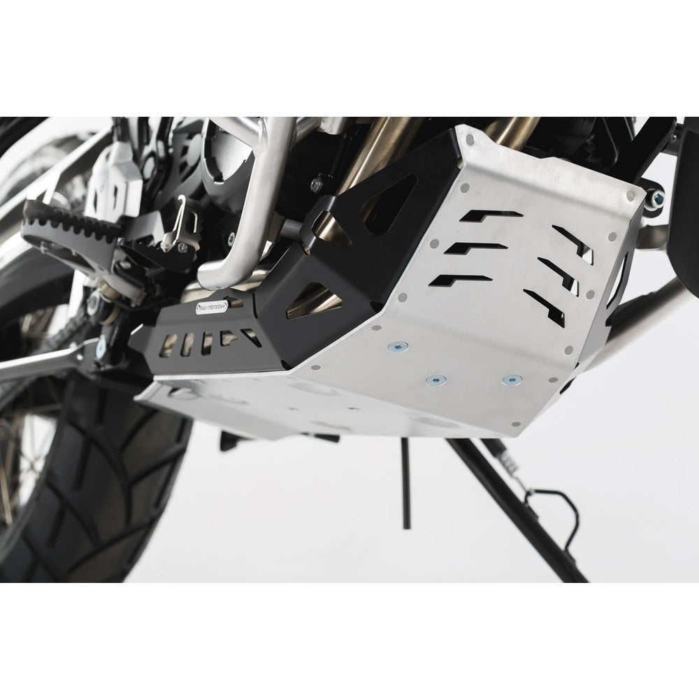 Engine guard. Black/Silver. BMW GS-models / Husqvarna Nuda 900. (MSS.07.560.10002/S)