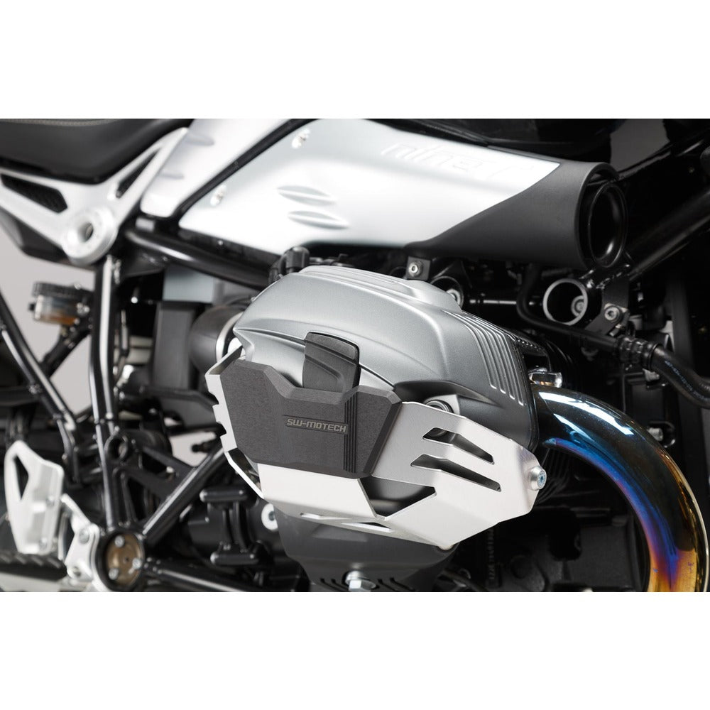 Cylinder guard.Silver. BMW R1200 R / GS / Adv, R nineT.(MSS.07.754.10000/S)