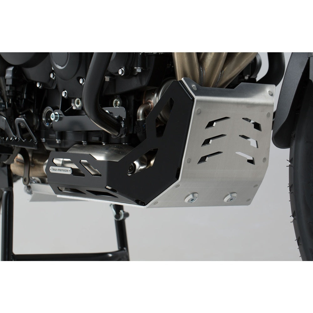 Engine guard. Black/Silver. Triumph Tiger 800 models (10-). (MSS.11.752.10001/B)