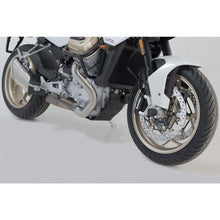 Engine guard. Black. Moto Guzzi V100 Mandello/S (22-). (MSS.17.038.10000/B)