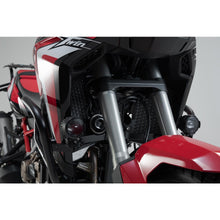 Light mount.Black. Honda CRF1000L/CRF1100L with crash bar.(NSW.01.622.10102/B)