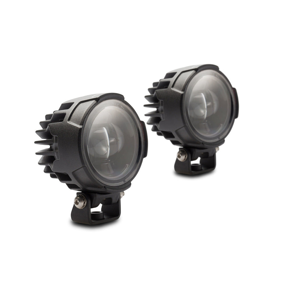 EVO high beam kit. Black. Moto Guzzi V85 TT (19-). (NSW.17.925.61000/B)