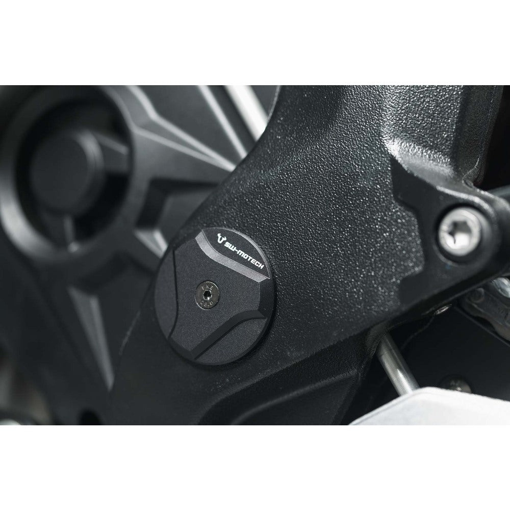 Frame cap set.Black. BMW S 1000 XR (15-19).(RAD.07.592.10000/B)