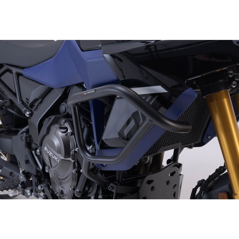 Crash bar. Black. Suzuki V-Strom 800DE (22-). (SBL.05.845.10001/B) Superseded from SW-SBL0584510000-B