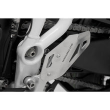 Heel guard left. Black. Triumph Tiger 900/GT/Rally/Pro (19-23). (SCT.11.953.10100/B)