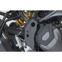 Heel guard. Black. Ducati DesertX (22-) / Rally (23-). (SCT.22.995.10001/B)