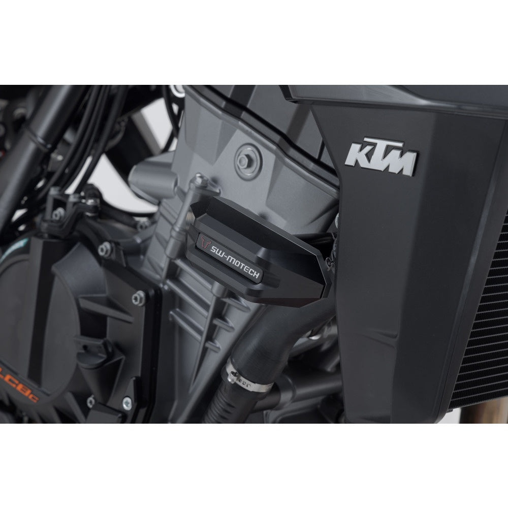 Frame slider kit. Black. KTM 990 Duke (23-). (STP.04.590.10000/B)