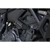 Frame slider kit. Black. Yamaha MT-07 (14-) / MT-07 Tracer (16-). (STP.06.590.11101/B)