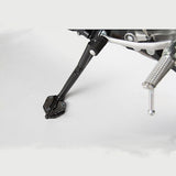Extension for side stand foot. Black/Silver. Yamaha MT-09 Tracer, XSR900/Abarth. (STS.06.525.10000)