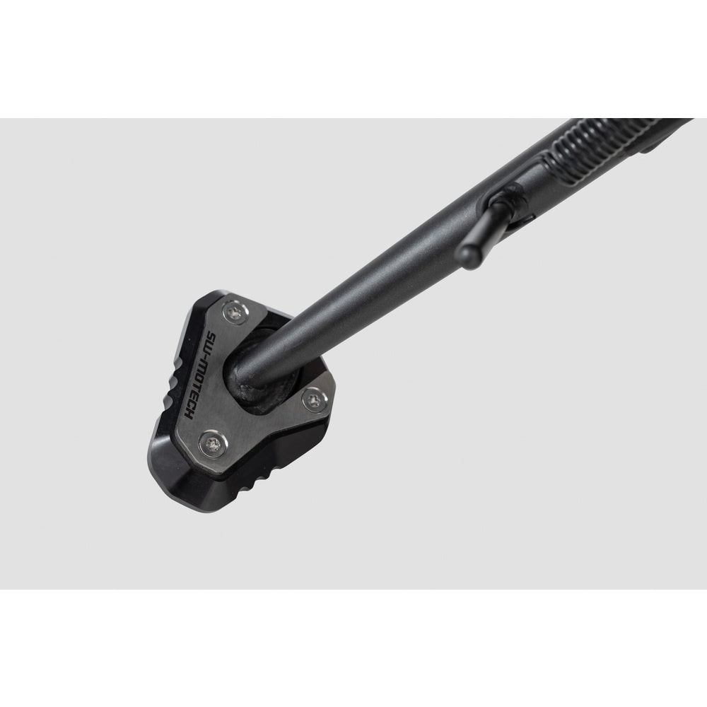 Extension for side stand foot. Black/Silver. Kawasaki Z900 models, Ninja H2 SX. (STS.08.868.10001)