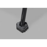 Extension for side stand foot. Black/silver. CFMoto 800MT (21-). (STS.10.032.10000)