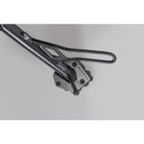 Extension for side stand foot. Black/Silver. Moto Guzzi V85 TT (24-). (STS.17.632.10000)