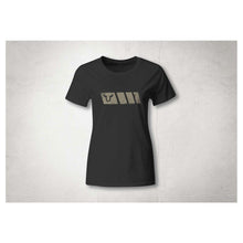 T-Shirt.Legend Gear. Black. Women. Size M.(WER.BKL.010.M.10001)