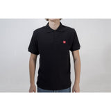 Polo shirt. Core Line. Black. Men. Size M. (WER.BKL.031.M.10000)