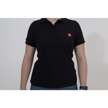 Polo shirt. Core Line. Black. Women. Size L. (WER.BKL.032.L.10000)