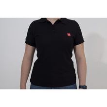 Polo shirt. Core Line. Black. Women. Size M. (WER.BKL.032.M.10000)