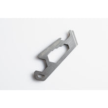 Multitool key chain. Stainless steel. With logo. (WER.GIV.022.10000)