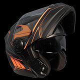 909 FLIP UP BLACK/NEON ORANGE