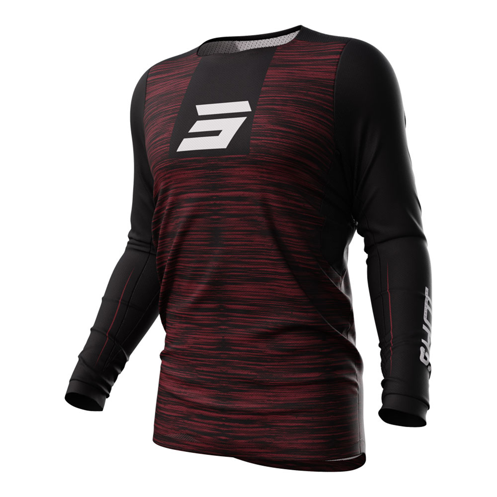 Shot Contact Jersey Skill Burgundy 3XL - 66-4116-13