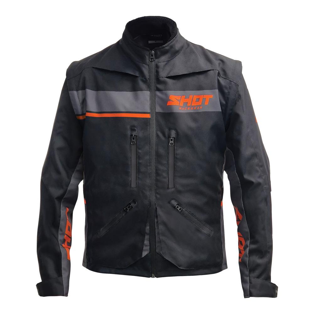 Shot Contact Assault 2.0 Jacket Black/Orange XL - 66-5152-11