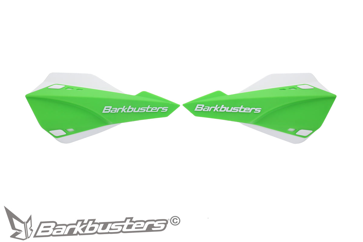SABRE MX/ENDURO HANDGUARD - GREEN (WITH DFLCTRS)