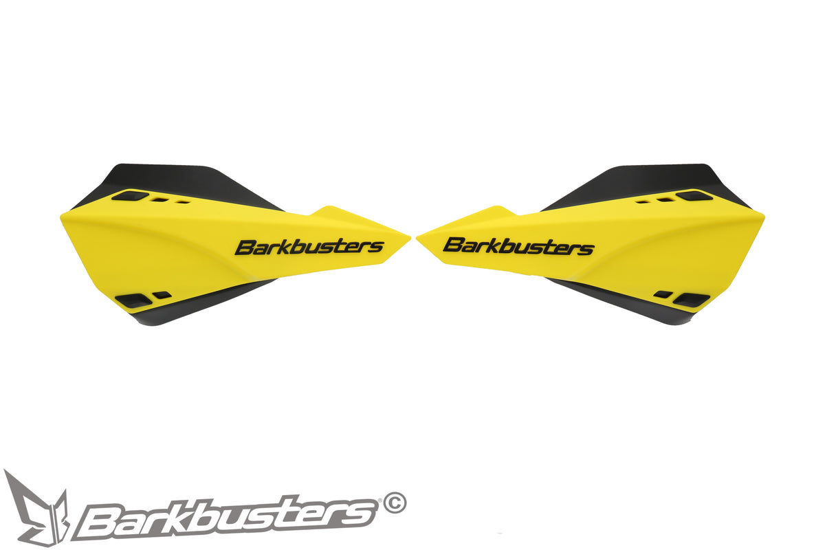 SABRE MX/ENDURO HANDGUARD - YELLOW (WITH DFLCTRS)