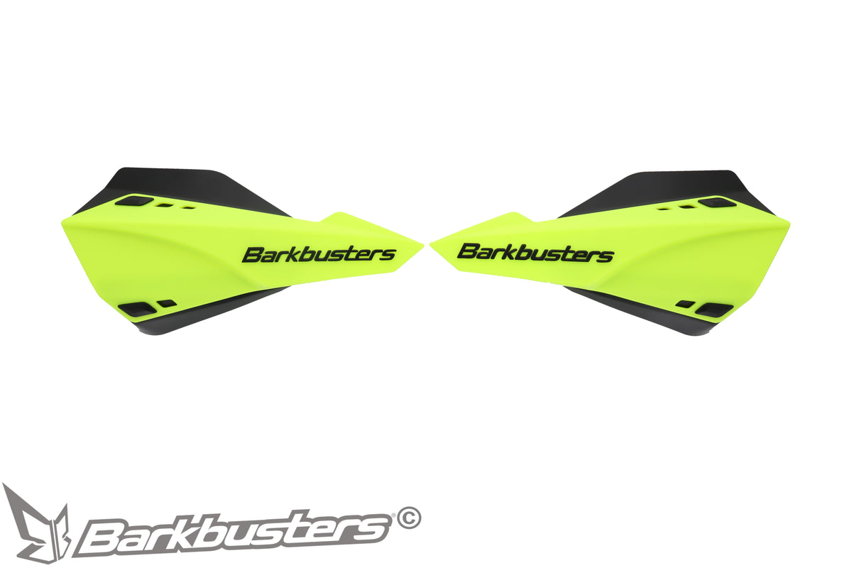 SABRE MX/ENDURO HANDGUARD - YELLOW HIVIZ (WITH DFLCTRS)