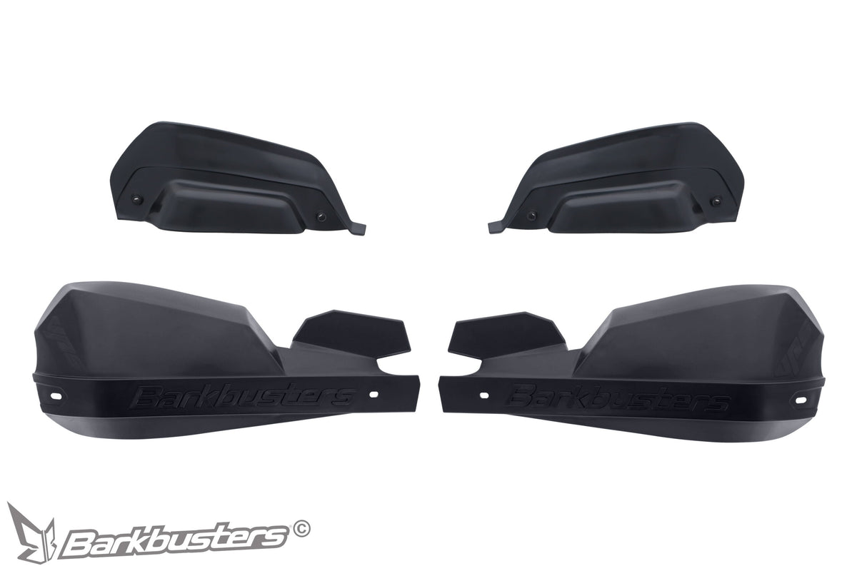 BB:VPS PLASTIC GUARD - BLACK/BLACK - WITH WIND DEFLECTOR SET
