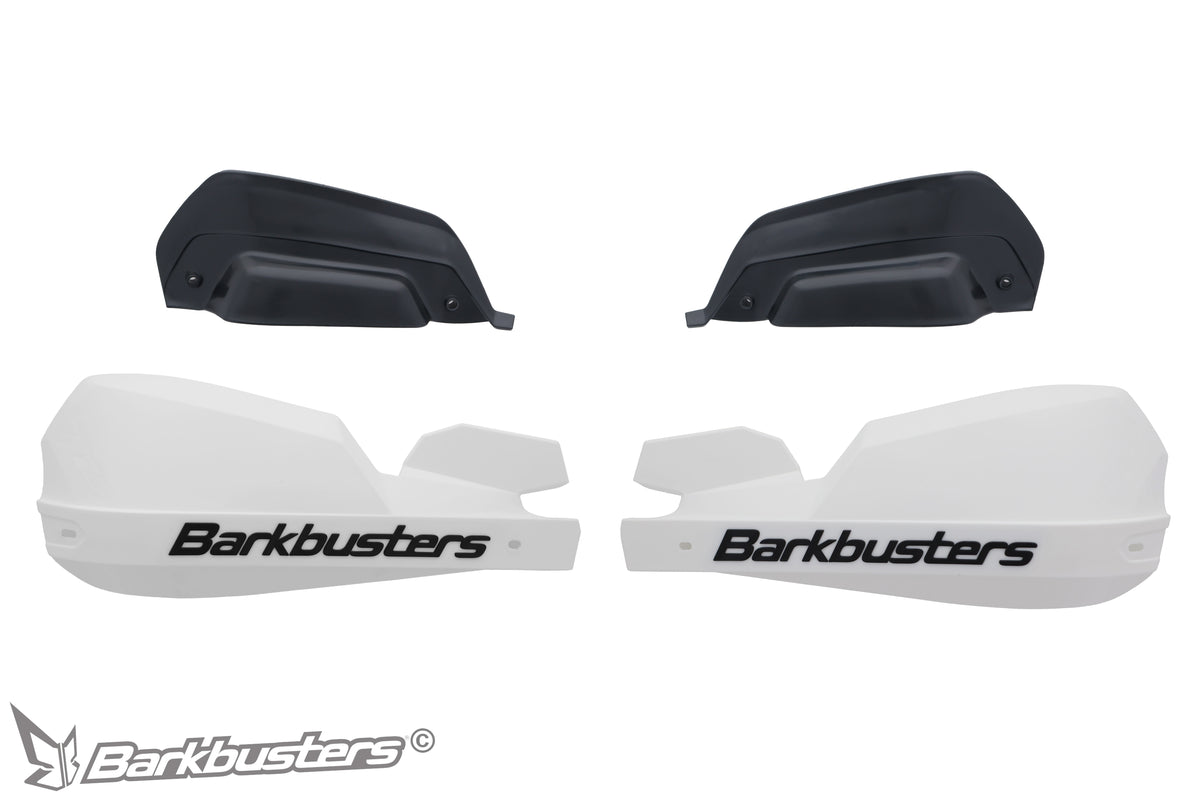 BB:VPS PLASTIC GUARD - WHITE - WITH WIND DEFLECTOR SET