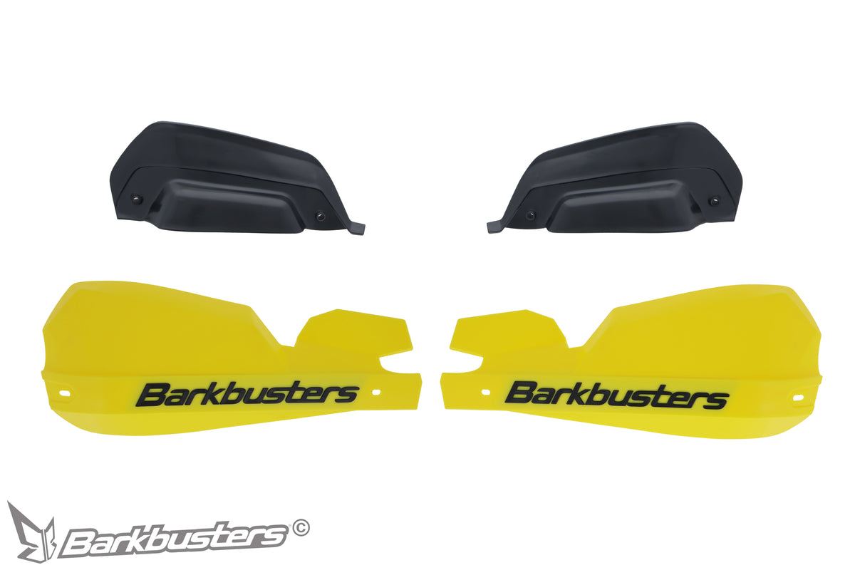 BB:VPS PLASTIC GUARD - YELLOW - WITH WIND DEFLECTOR SET