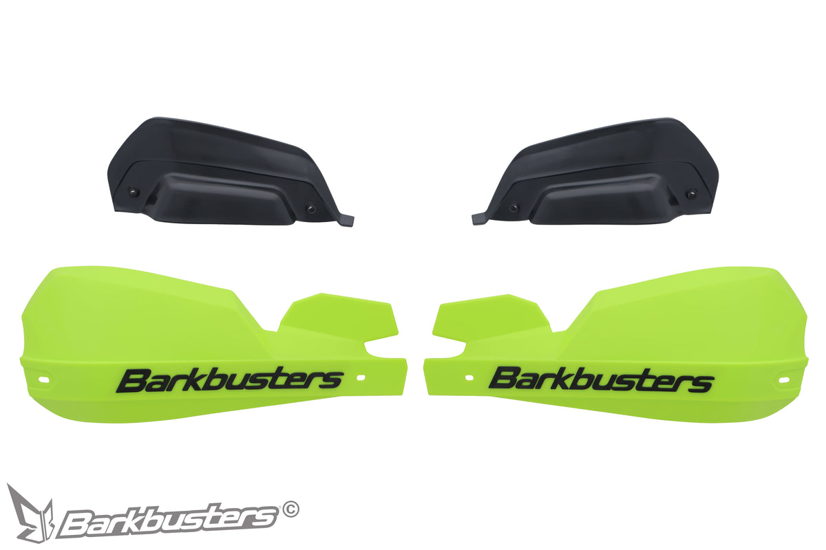 BB:VPS PLASTIC GUARD - HIVIZ - WITH WIND DEFLECTOR SET