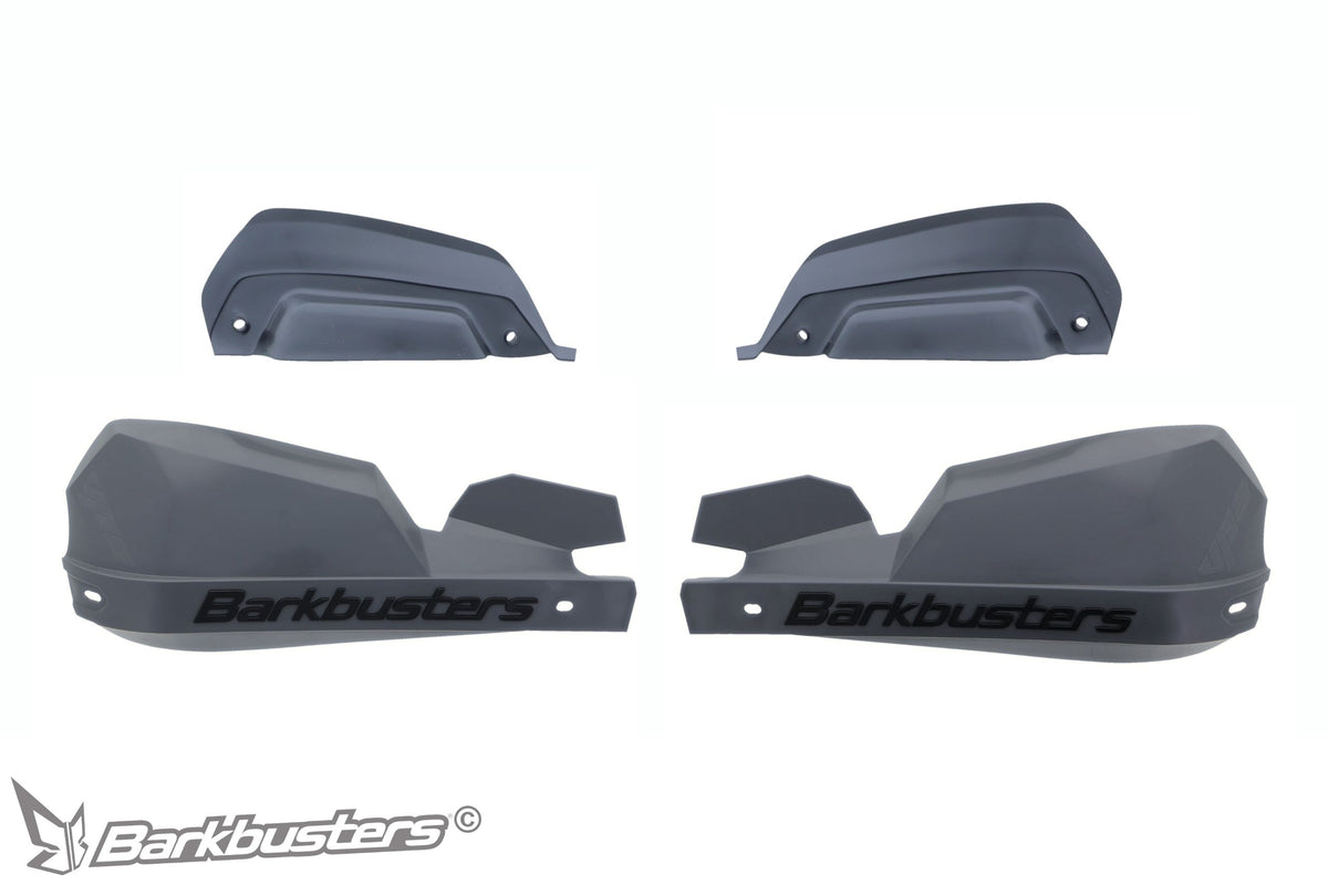 BB:VPS PLASTIC GUARD - GREY - WITH WIND DEFLECTOR SET