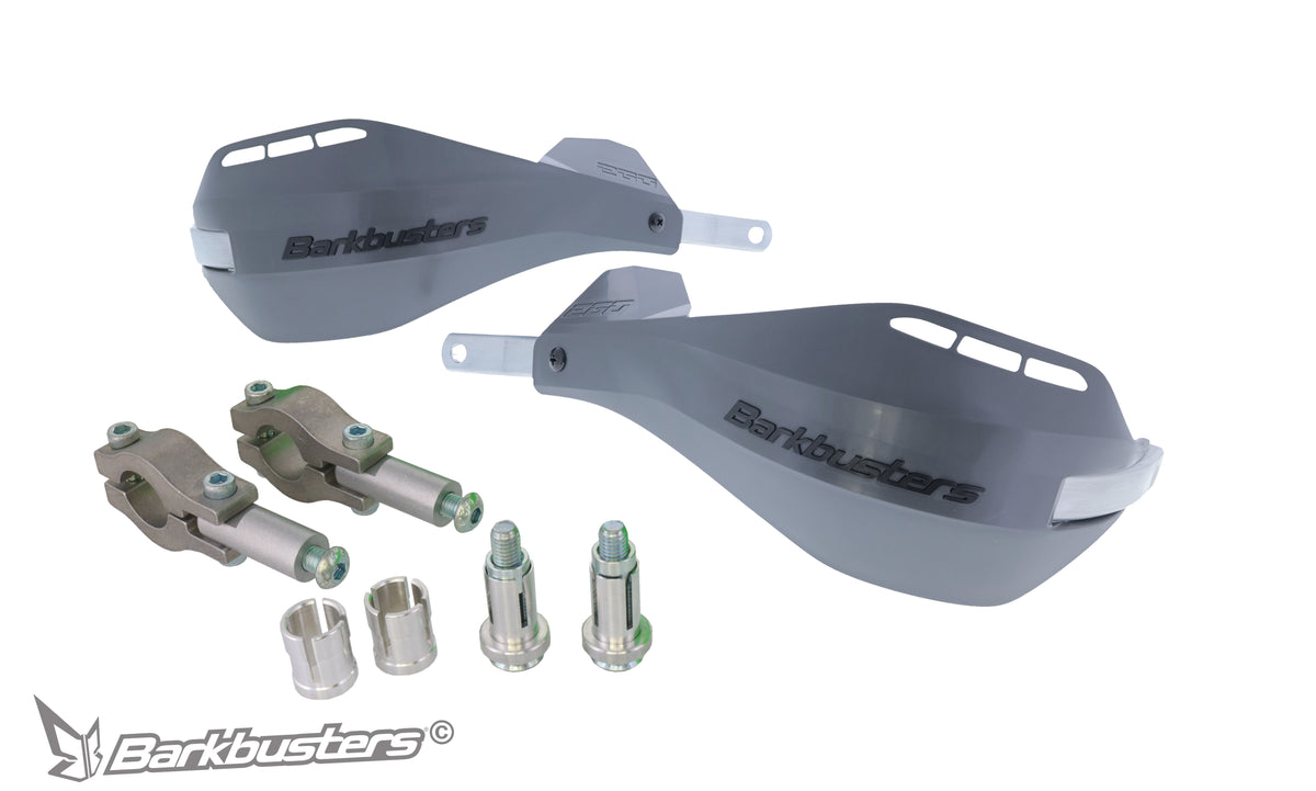 NEW GREY EGO HANDGUARD - TWO POINT MOUNT (STRAIGHT 22MM)