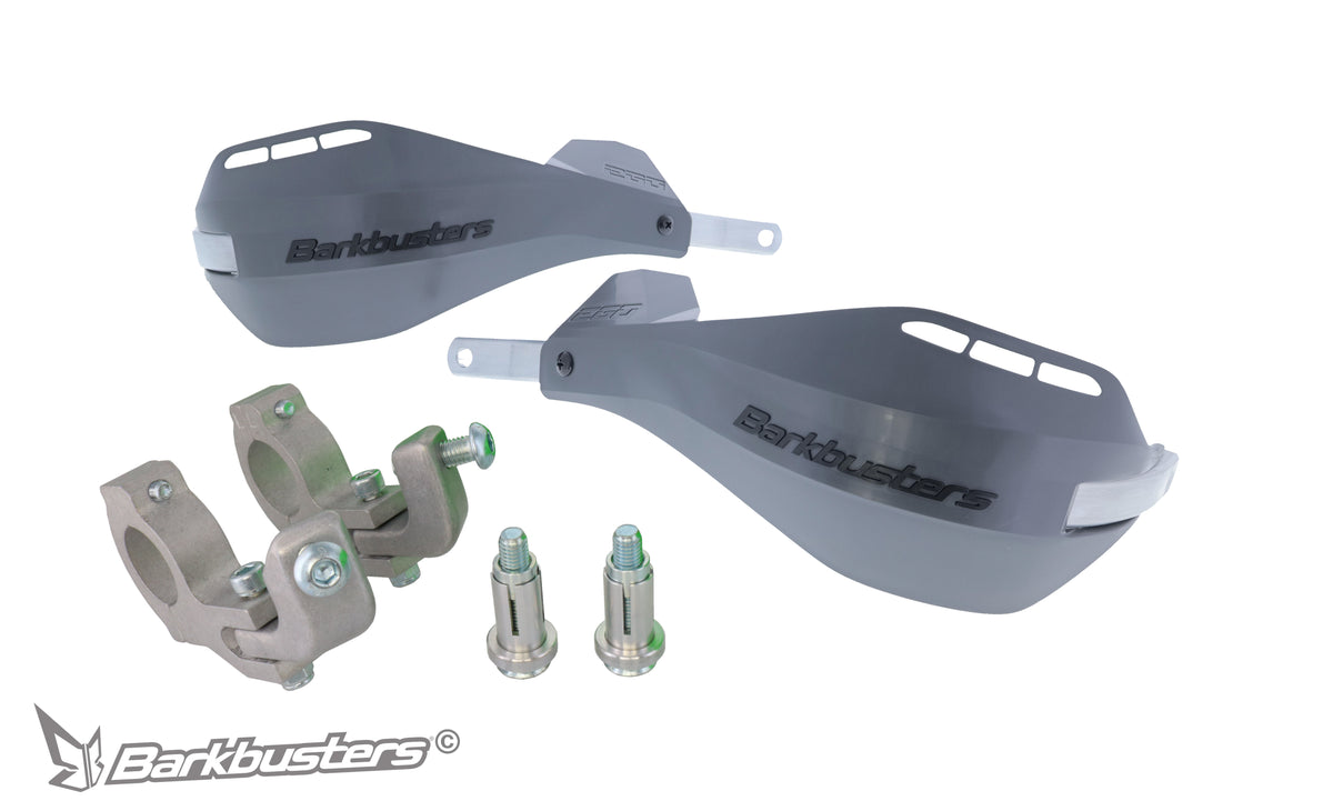 NEW GREY EGO HANDGUARD - with Multi Fit Tapered Clamps