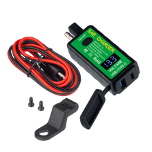 SAE to USB OR C Port Adapter and Voltmeter