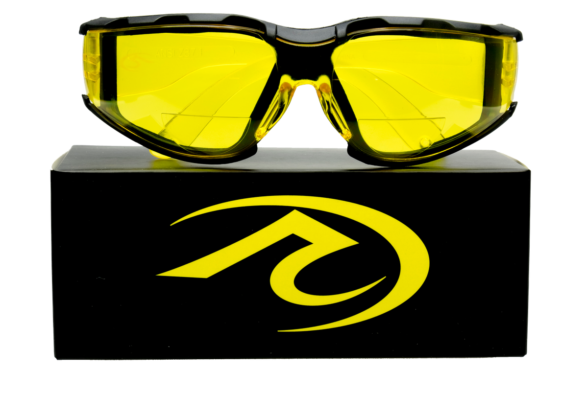 ROCKY RIDING GLASSES +2.0 YELLOW