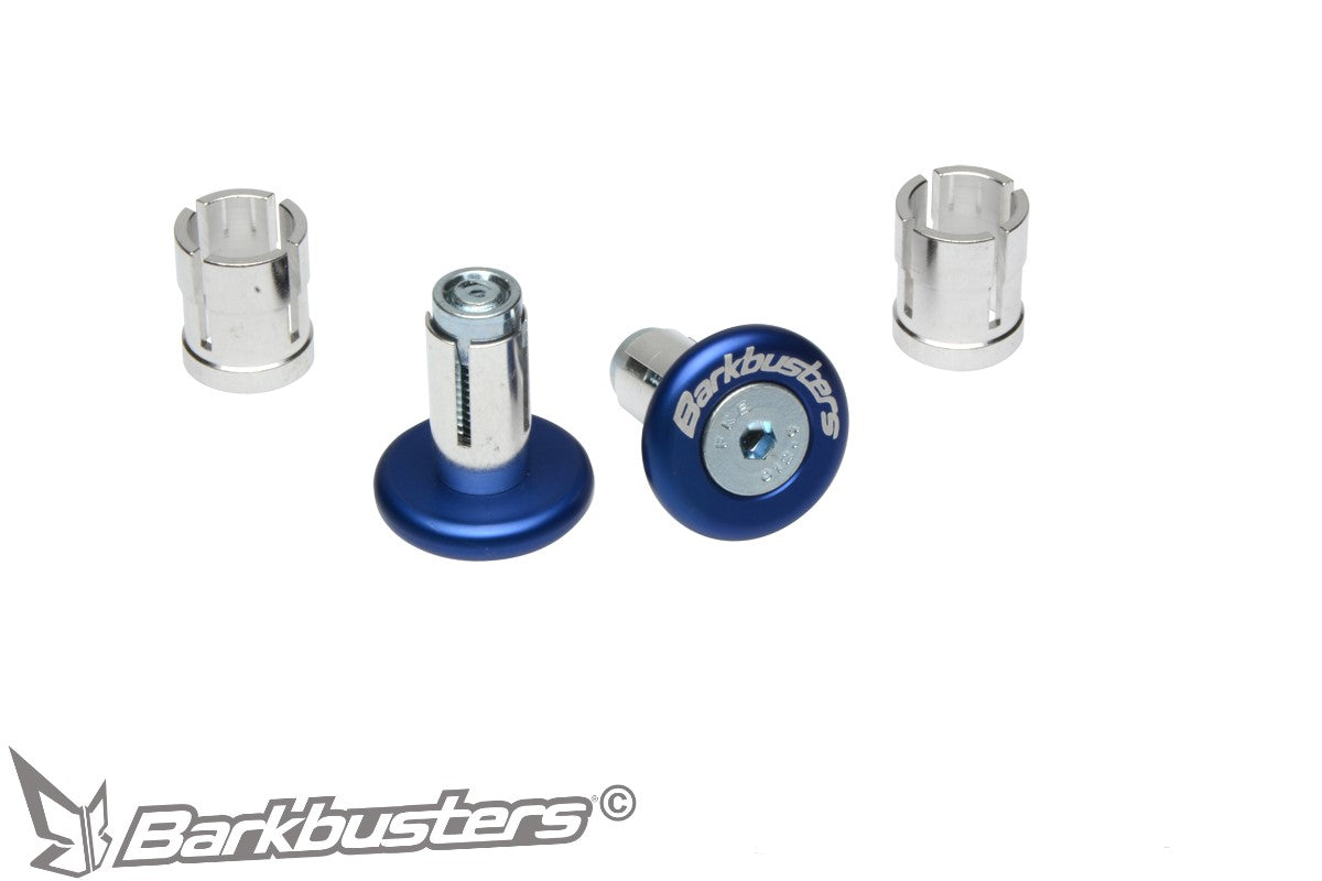 ACC- - BAR END PLG (ANODIZED) - BLUE