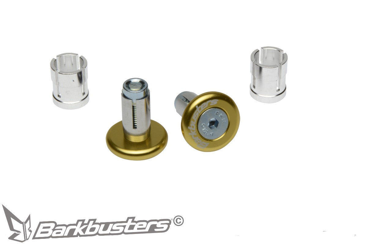 ACC- - BAR END PLG (ANODIZED) - GOLD