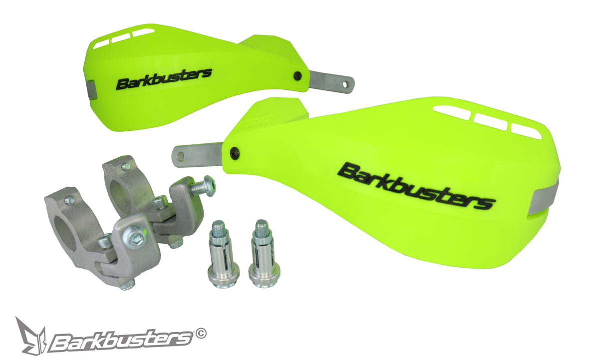 HI VIS EGO HANDGUARD - with Multi Fit Tapered Clamps